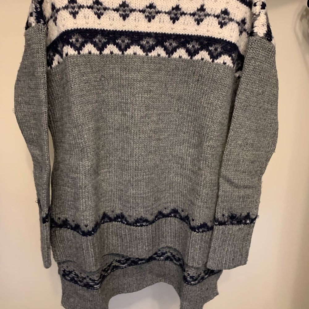 LOFT fair isle sweater